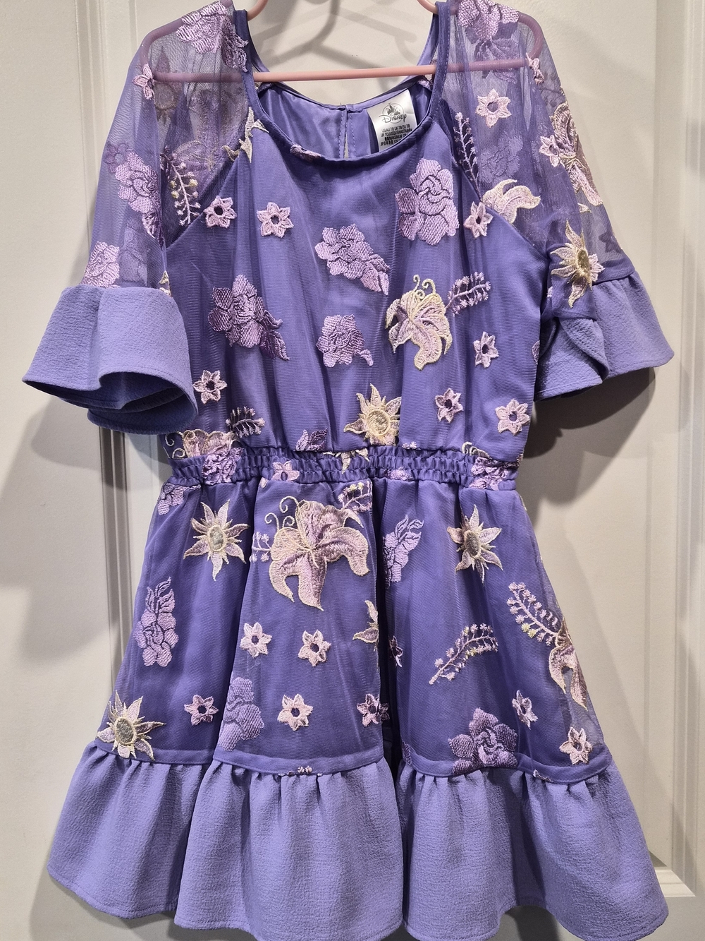 Disney Lavender Tangled Dress , Like New Condition Size 7/8